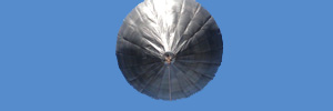 67m³ solar balloon seen from below