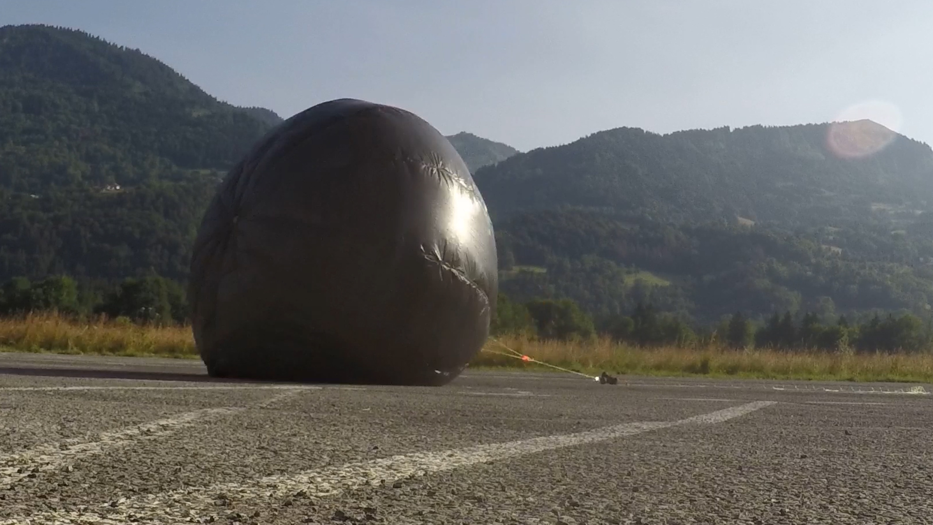 Le ballon solaire 10m³ en chauffe